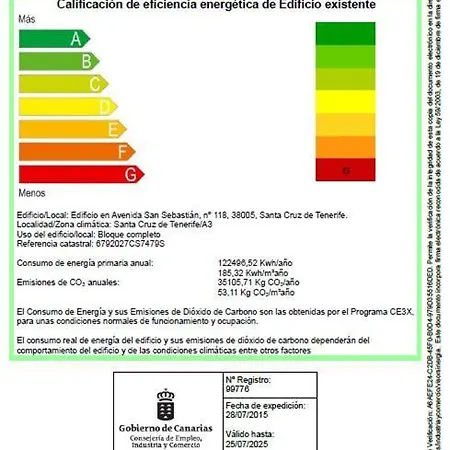 S/c De Tenerife, 1 شقة *